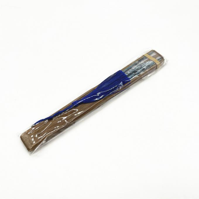 โลโก้ตามสั่ง 13 นิ้ว คล็อค พับพัดลมมือ พับพัดลมมือไม้ยางขนาดใหญ่ ช่องว่าง คล็อคลมลมพัดลมสับลิเมชั่นสําหรับงานแต่งและเต้นรํา 7