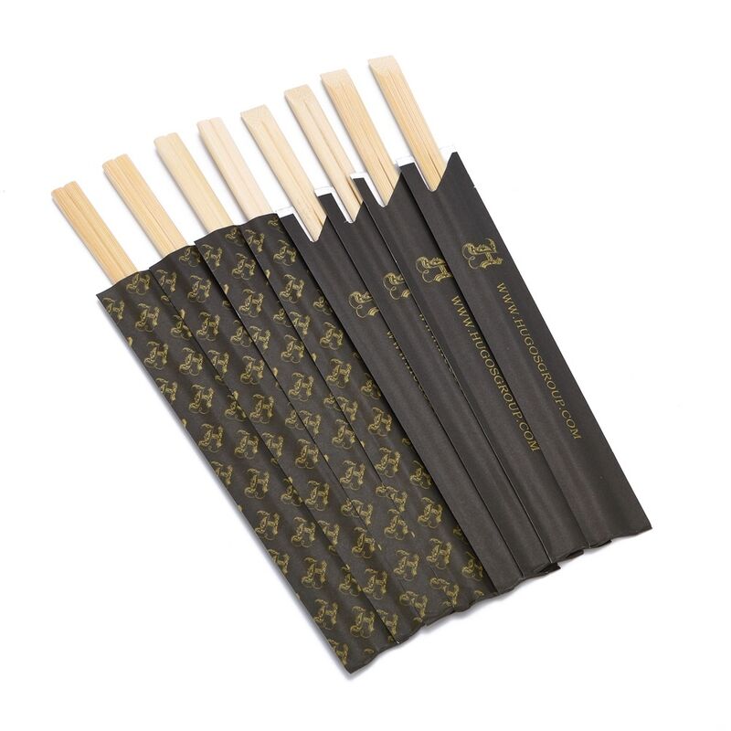 High Quality Disposable Bamboo Chopsticks Made from 100% Natural Moso Bamboo with High Temperature Sterilization and Customized Packing