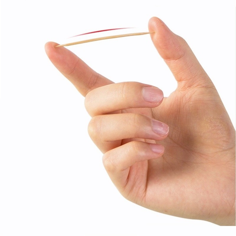 Biodegradable Bamboo Toothpicks Individual Box Packed